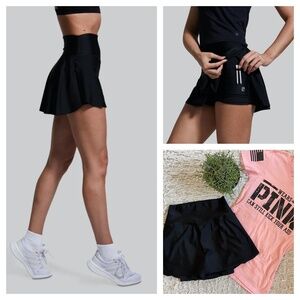 Born Primitive Hot Shot Tennis Skort Golf Workout High Waist Mini Skirt Shorts